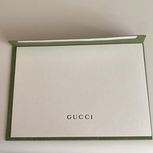 Gucci stationary